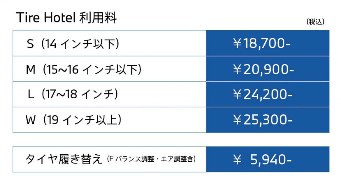 BMW Tire Hotel | Minato-Mirai BMW